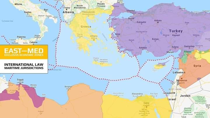 اليونان ومصرتستعدان لترسيم الحدود البحرية
