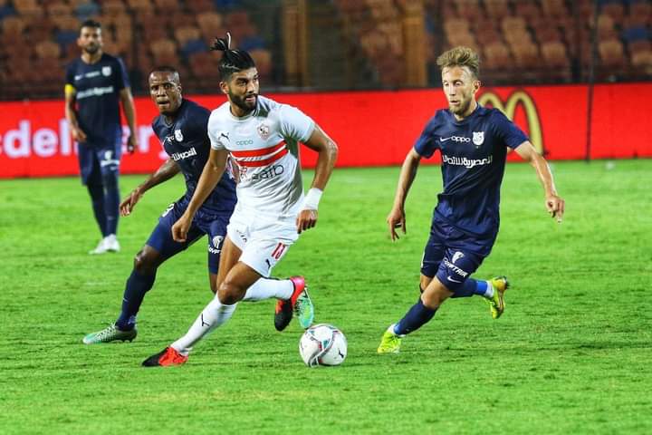 الونش  ينقذ  الزمالك  من كمين  إنبي  بالدوري  المصري