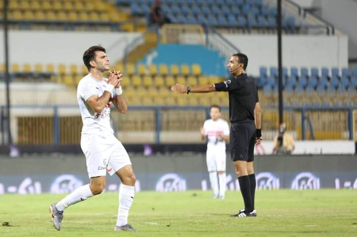 زيزو يصعد بالزمالك لدور الثمانيه بكأس مصر