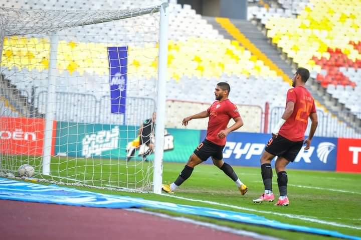 ريان مع سيراميكا كليوباترا عال العال يحرز هدفين يتعادل بهما أمام المصري بالدوري المصري