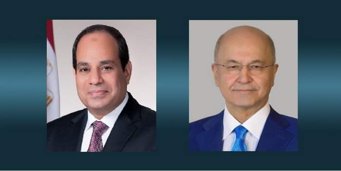 الرئيس المصري يعزى نظيره العراقي فى ضحايا مستشفى ابن الخطيب