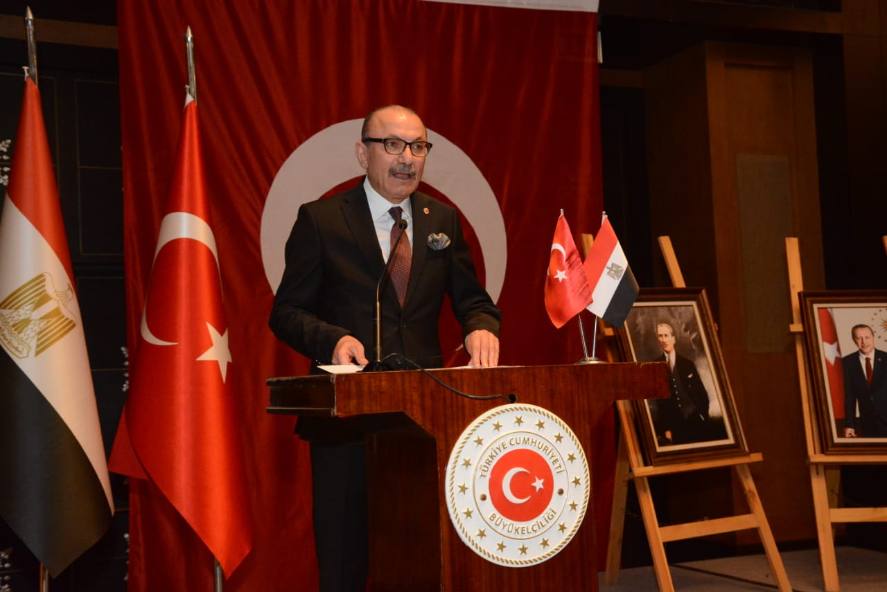 السفير التركي:نثق فى مواصلة مصر بقيادة الرئيس السيسى التنمية والإزدهار