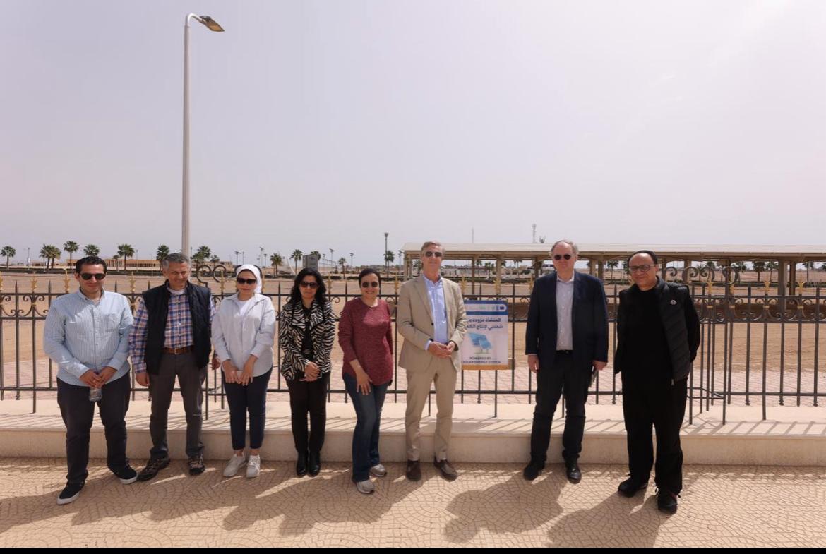 الاتحاد الأوروبي و‎برنامج الأمم المتحدة الإنمائي في مصر يزوران المشروعات المشتركة في شرم الشيخ.