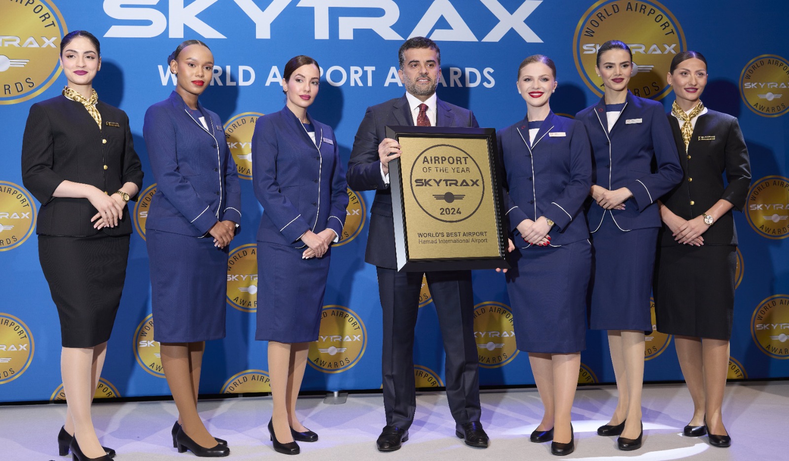 مطار حمد الدولي يحصد لقب "أفضل مطار في العالم" ضمن جوائز سكاي تراكس العالمية للمطارات 2024