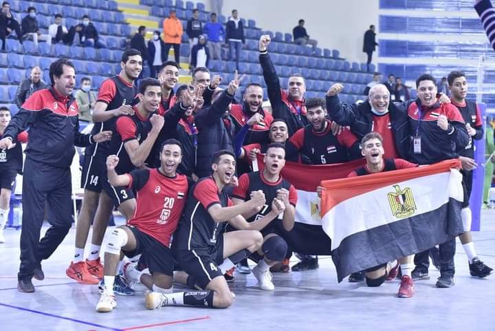 تتويج المنتخب الوطني المصري ببطولة أفريقيا للشباب للكرة الطائرة