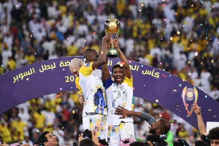 النصر يتوج بطلًا لكأس السوبر السعودي